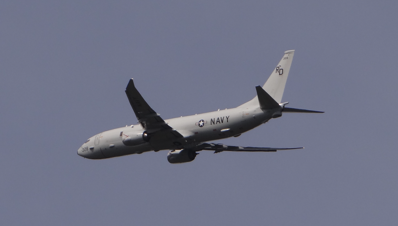 Boeing P-8 Poseidon. 2020 year. Photo by Karol Placha Hetman