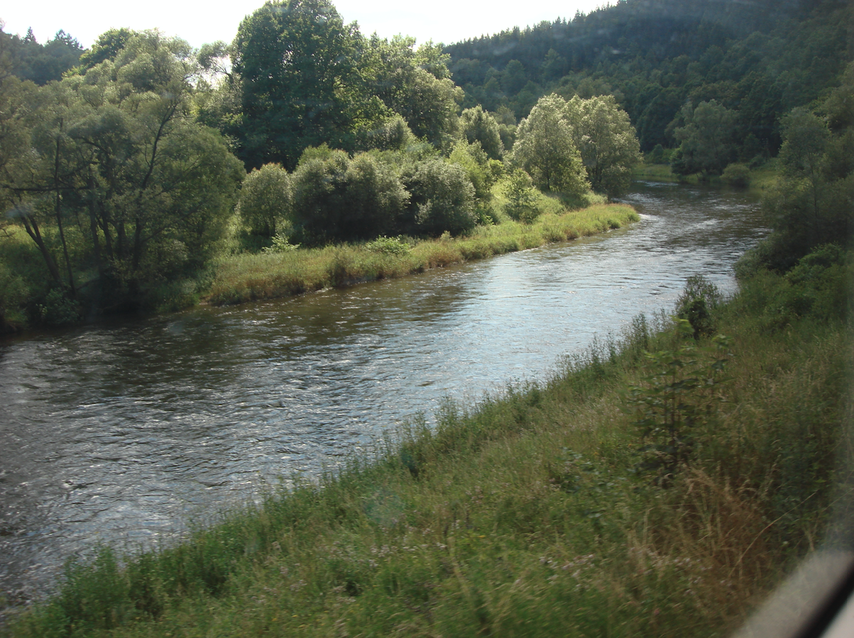 The Bóbr river. 2010 year. Photo by Karol Placha Hetman
