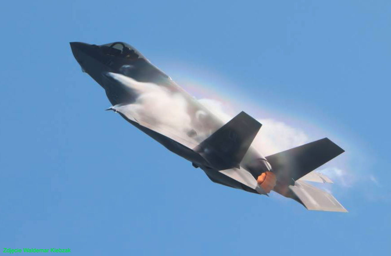 Lockheed Martin F-35. 2023 rok. Zdjęcie Waldemar Kiebzak