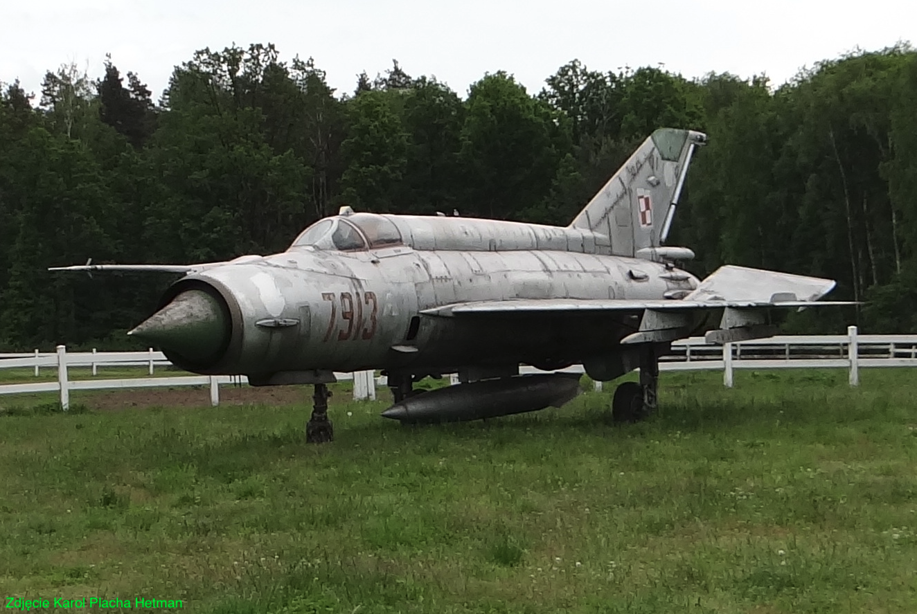 MiG-21 MF nb 7913. 2021 rok. Zdjęcie Karol Placha Hetman
