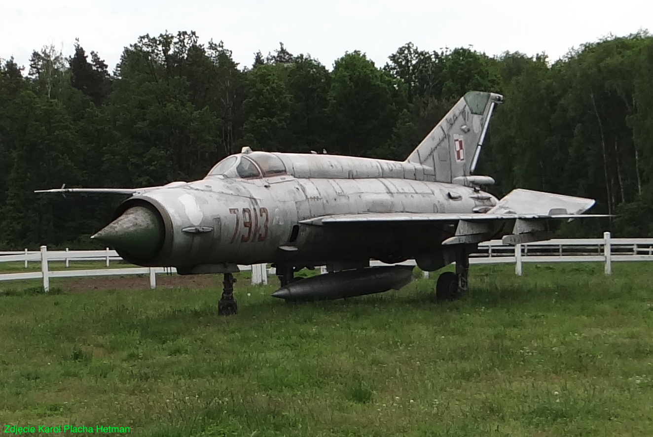 MiG-21 MF nb 7913. 2021 year. Photo by Karol Placha Hetman