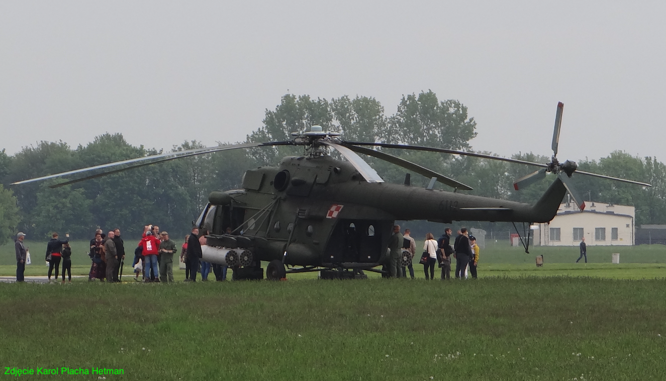 Mil Mi-17 nb 6112 "Red". Inowroclaw. 2019 year. Photo by Karol Placha Hetman