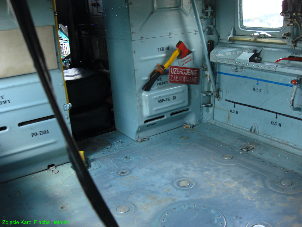 Mil Mi-24, ładownia. 2008 rok. Zdjęcie Karol Placha Hetman