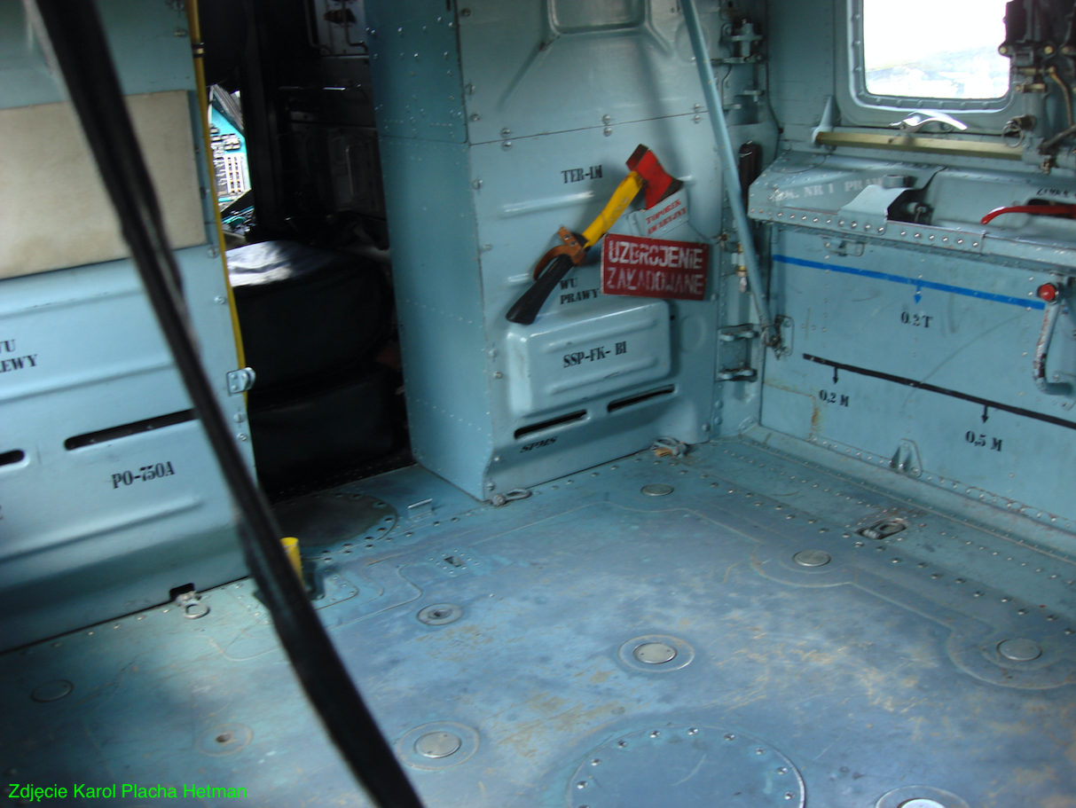 Mil Mi-24, cargo hold. 2008. Photo by Karol Placha Hetman