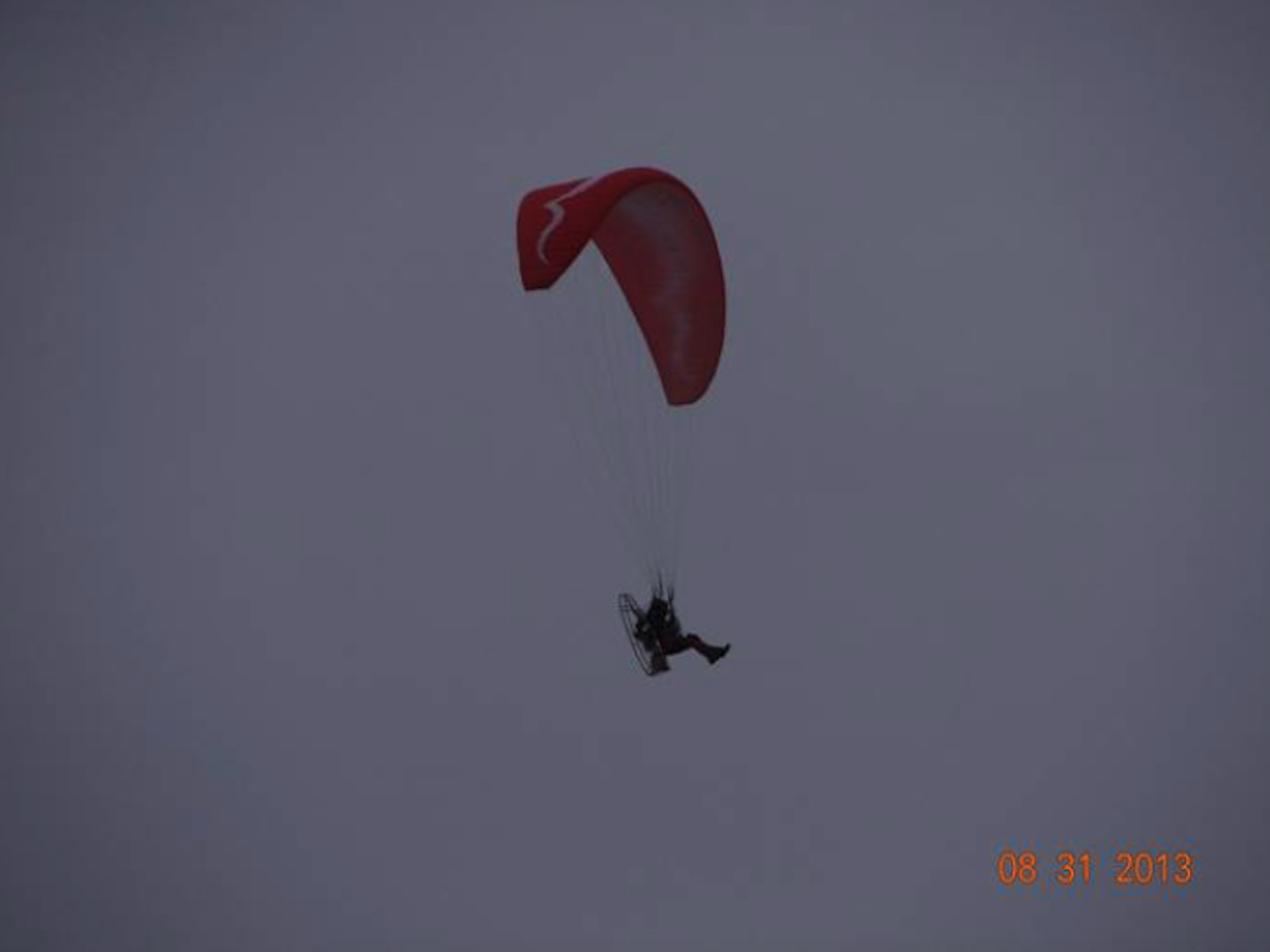 Hang glider. 2013 year. Photo by Karol Placha Hetman