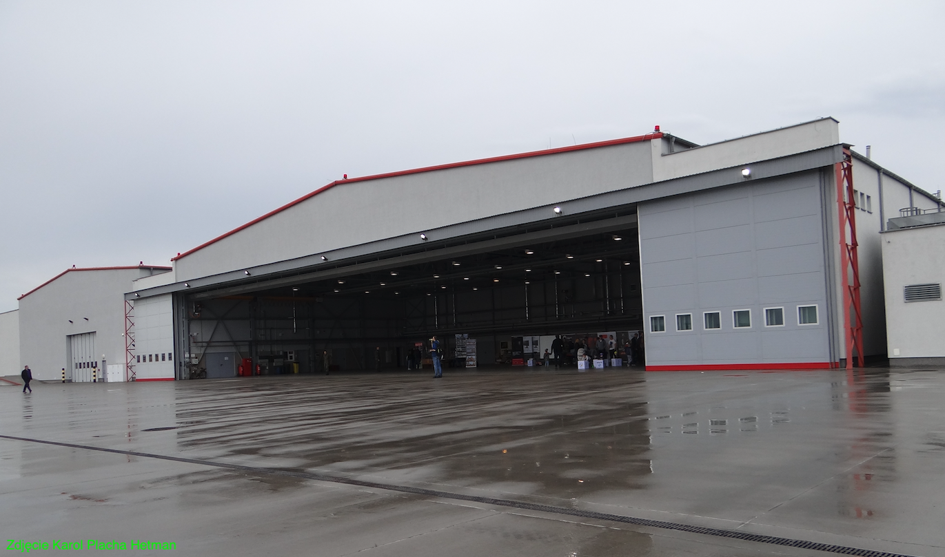 New hangar. 2019 year. Photo by Karol Placha Hetman