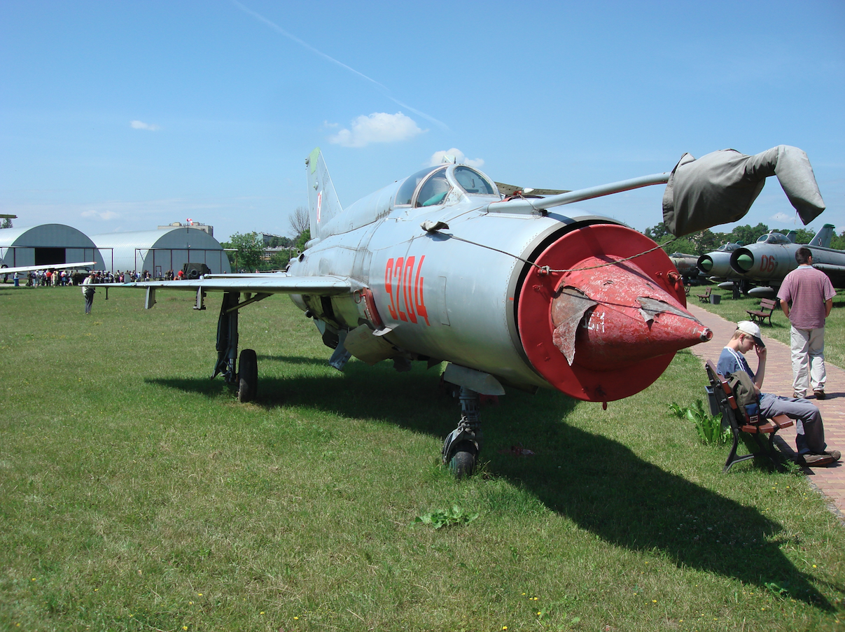 MiG-21 bis nb 9204. Czyżyny 2008 rok. Zdjęcie Karol Placha Hetman