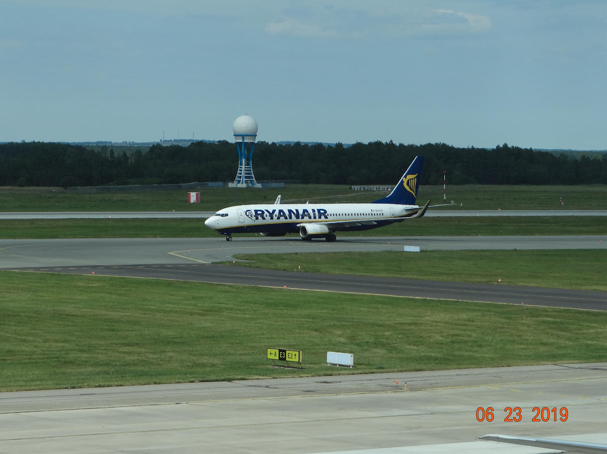 Mierzęcice Pyrzowice airport. 2019 year. Photo by Karol Placha Hetman