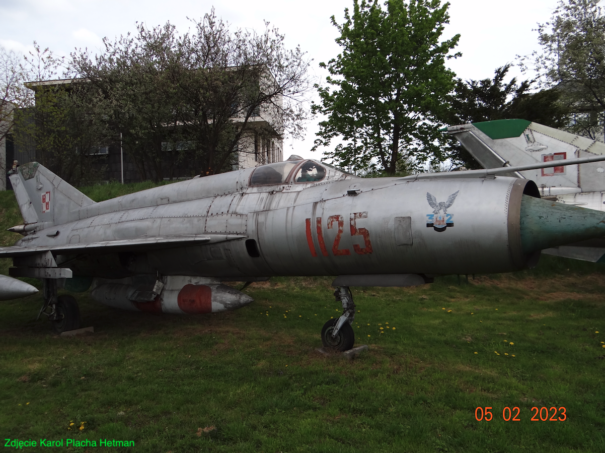 MiG-21 R nb 1125. 2023 rok. Zdjęcie Karol Placha Hetman
