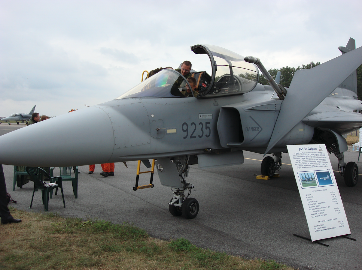 Gripen 39 C nb 9235. Czech Republic. 2007. Photo by Karol Placha Hetman