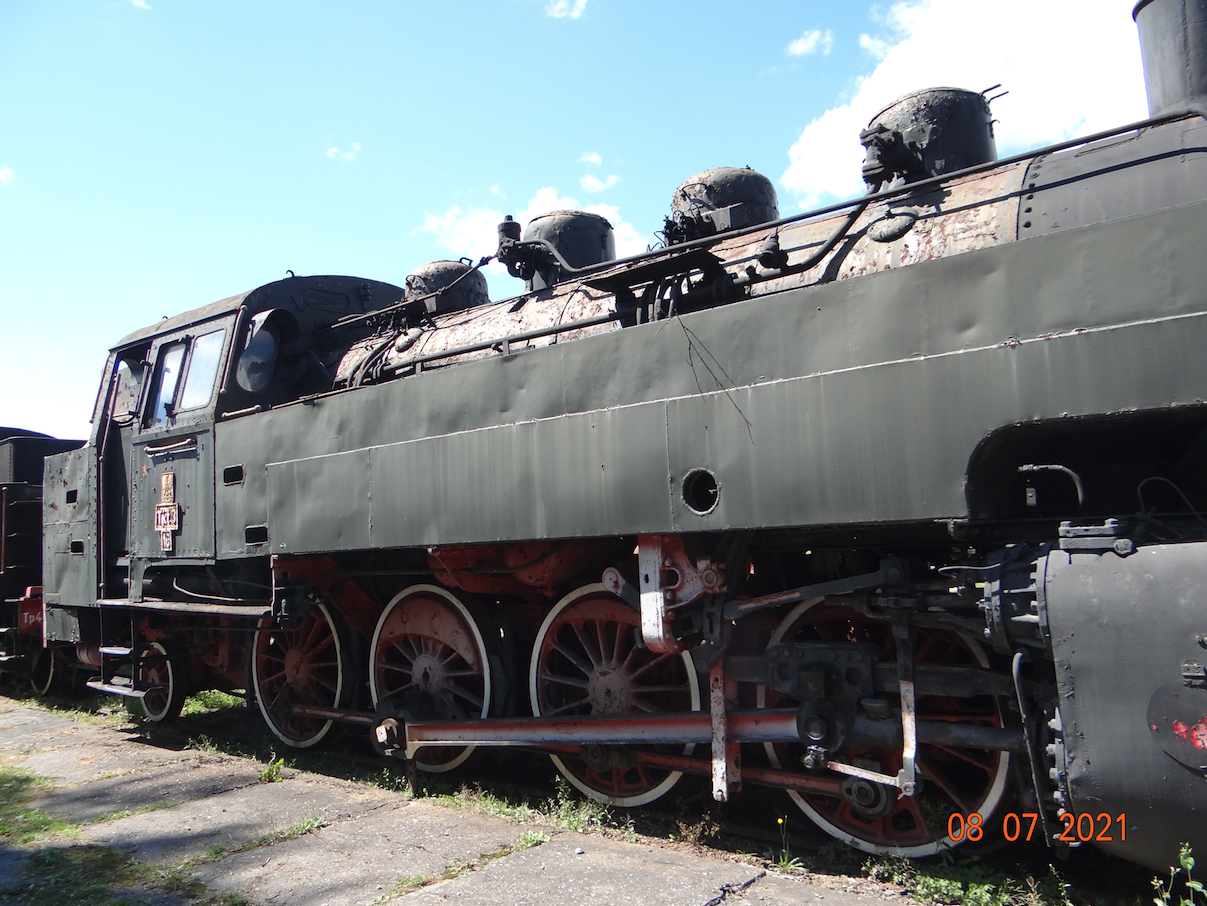 Steam locomotive TKt3-16. 2021. Photo by Karol Placha Hetman