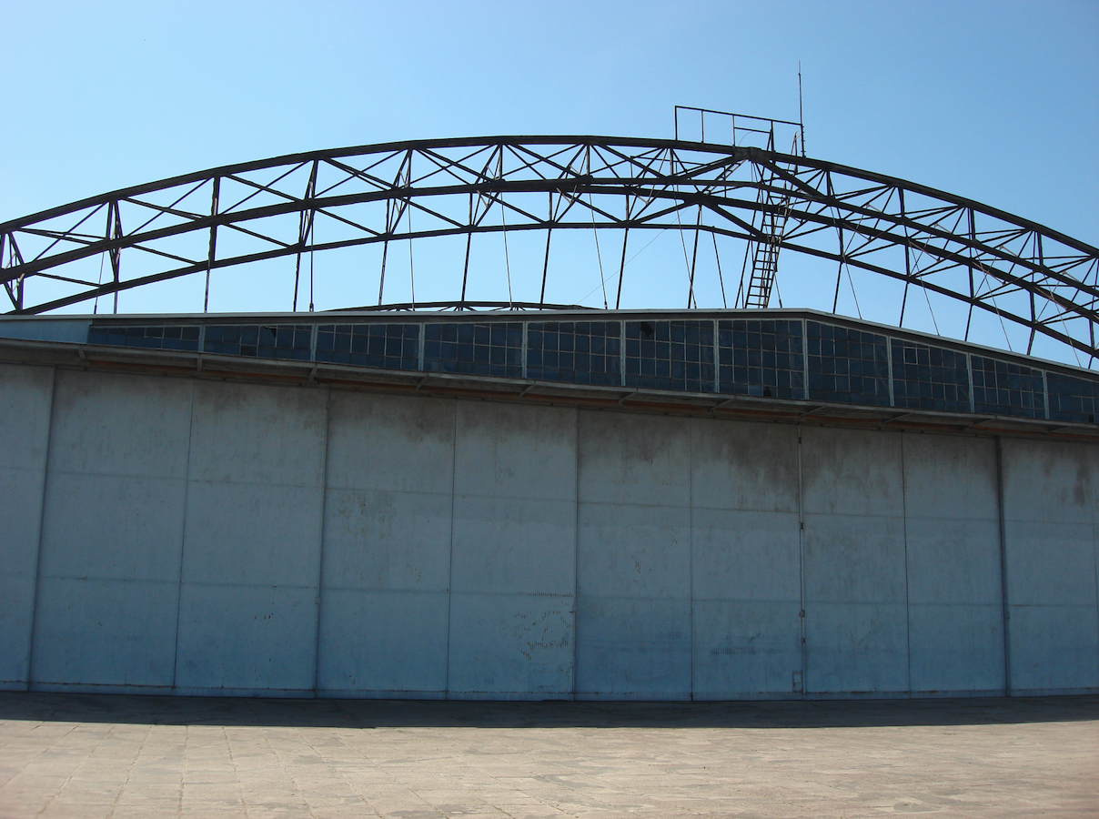 Hangar of the Polish Aviation Museum. Czyżyny 2009. Photo by Karol Placha Hetman