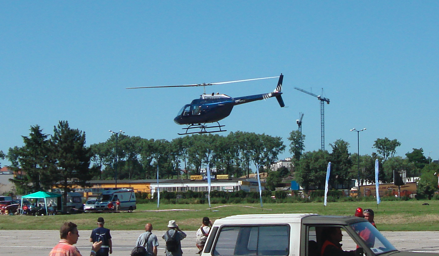 Bell 206 Jet Ranger. 2010 rok. Zdjęcie Karol Placha Hetman