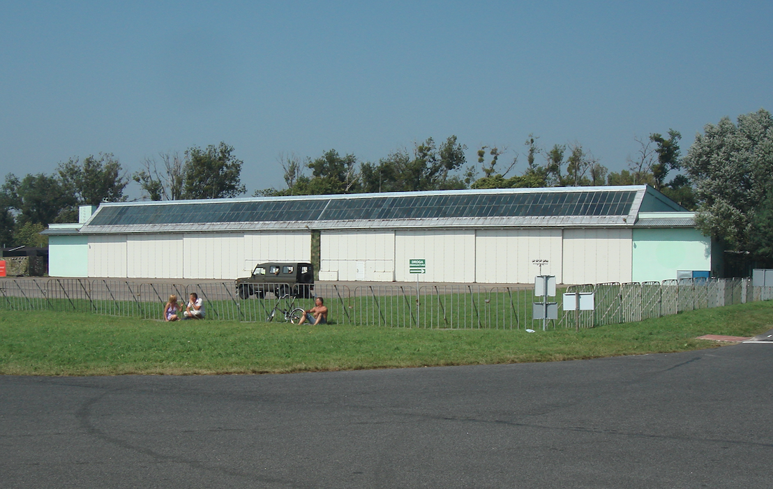 Hangar - Radom Airport 2011. Photo by Karol Placha Hetman