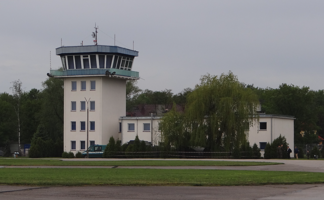 Old flight control tower. 2019. Photo by Karol Placha Hetman