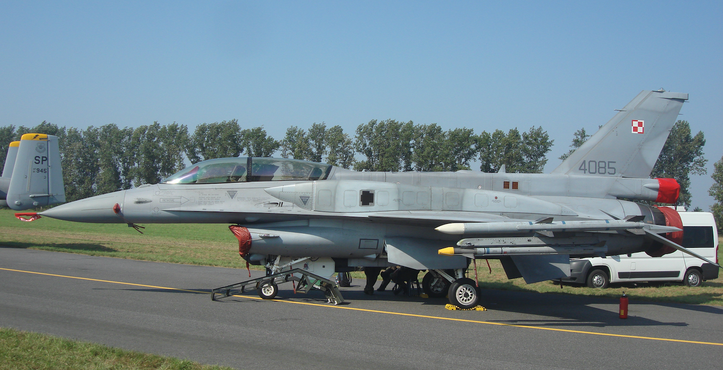 F-16 Jastrząb nb 4085. 2011 rok. Zdjęcie Karol Placha Hetman