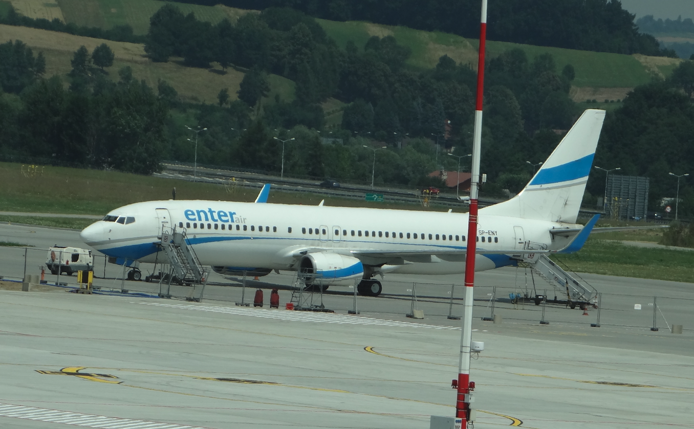 Boeing B-737-800 SP-ENY. 2015 year. Photo by Karol Placha Hetman