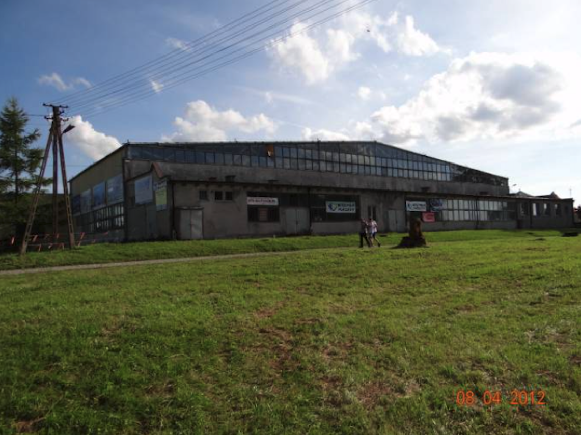 Hangar at the Kętrzyn Wilamowo Airport. 2012 year. Photo by Karol Placha Hetman