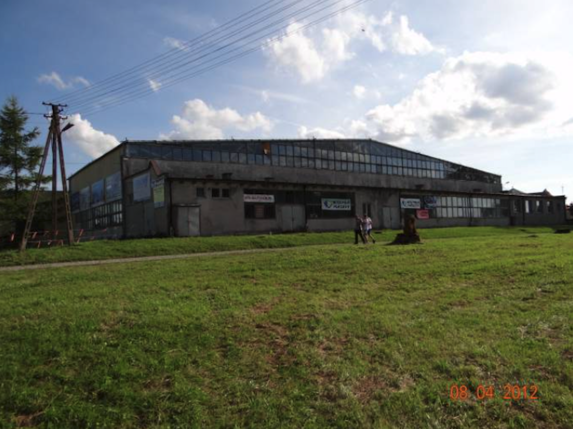 Hangar na Lotnisku Kętrzyn Wilamowo. 2012 rok. Zdjęcie Karol Placha Hetman