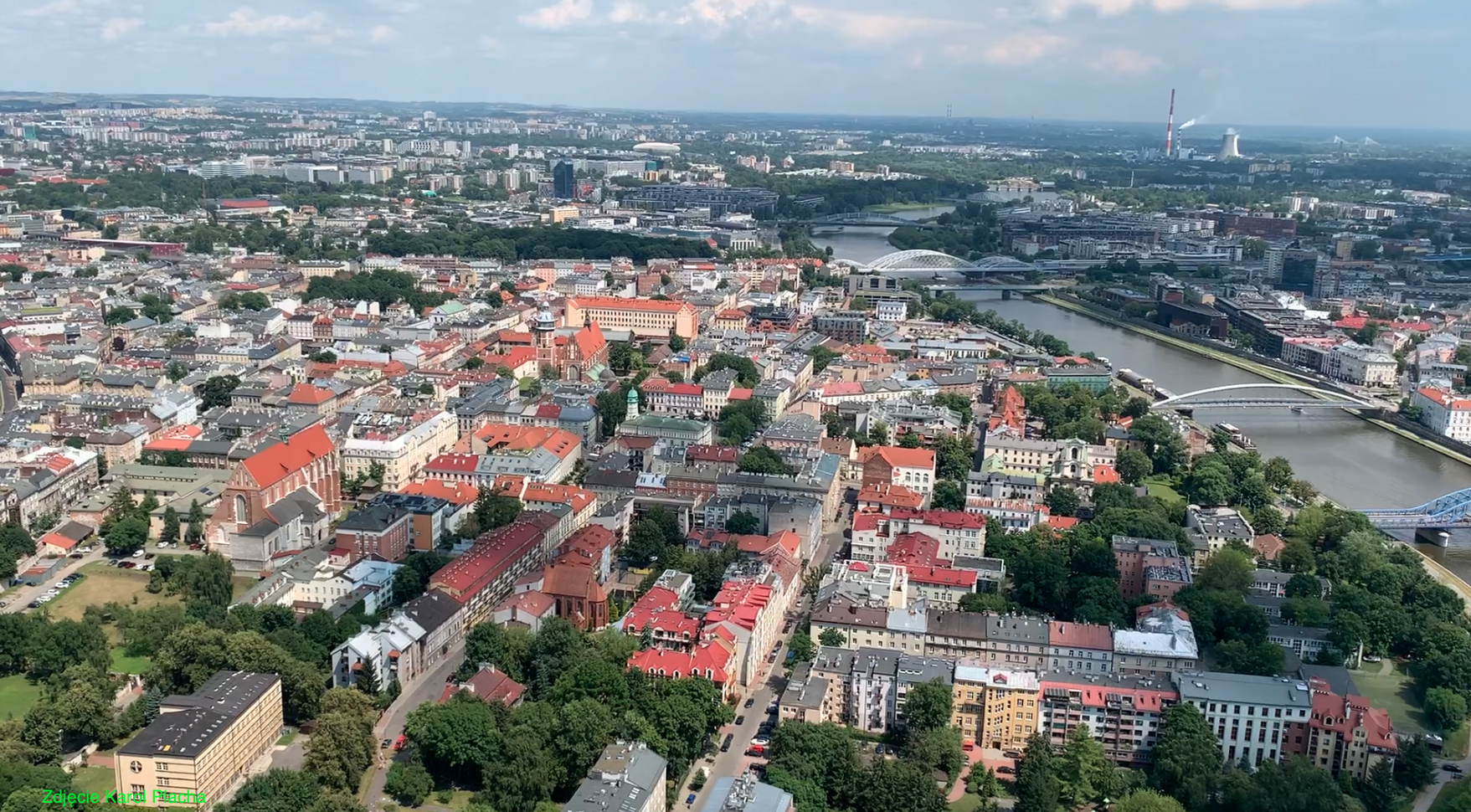 Cracow. Sightseeing balloon. 2023. Photo by Karol Placha Hetman