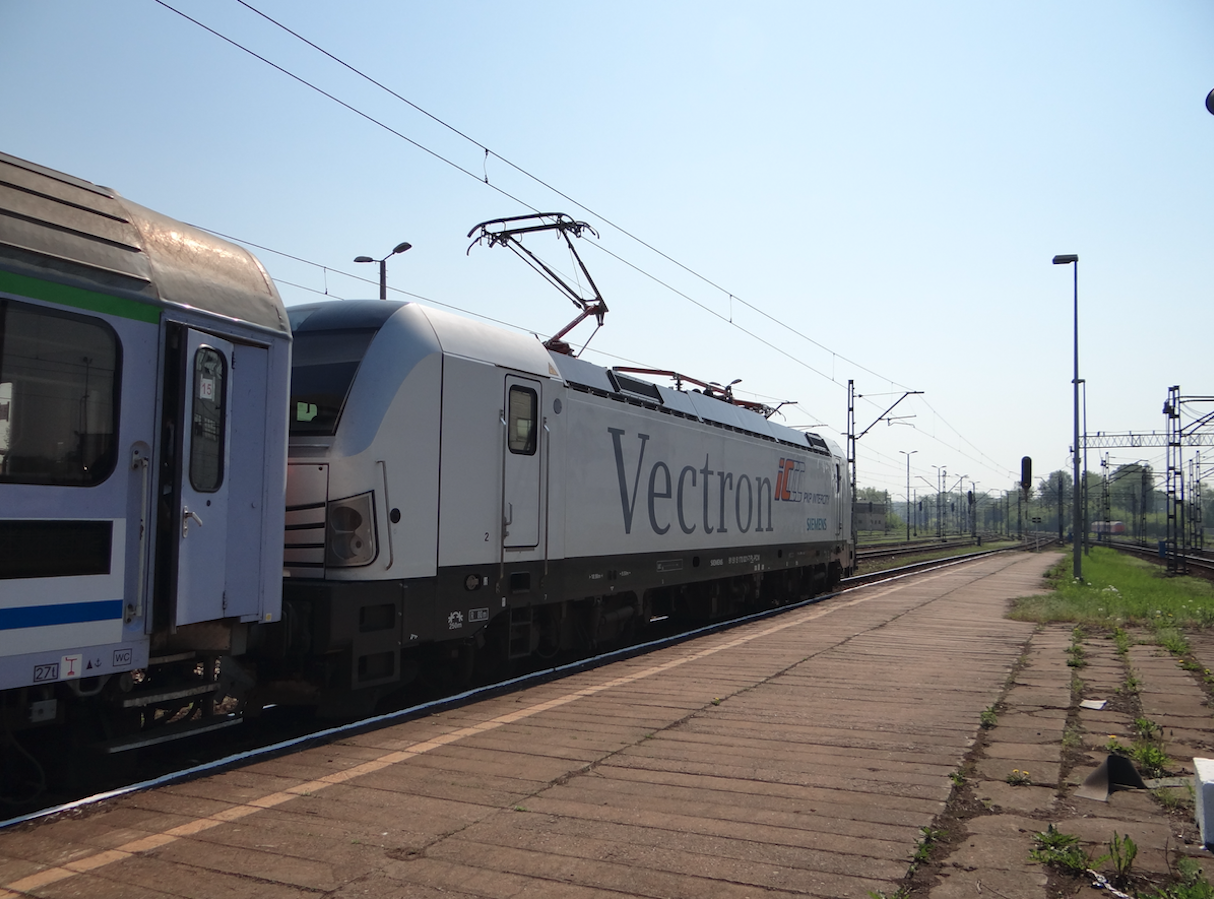 Siemens Vectron Kraków Płaszów. 2012 rok. Zdjęcie Karol Placha Hetman