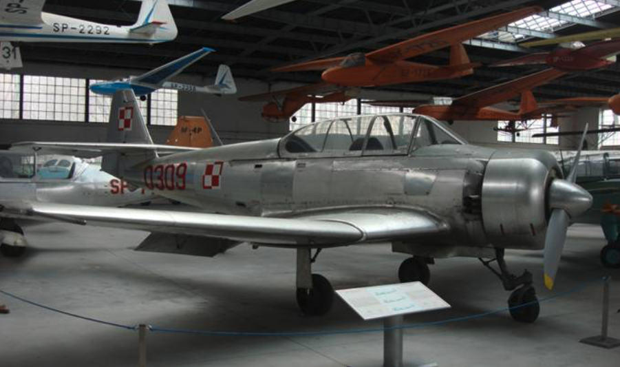 TS-8 Bies nb 0309 Polish Aviation Museum Czyżyny. 2010 year. Photo by Karol Placha Hetman