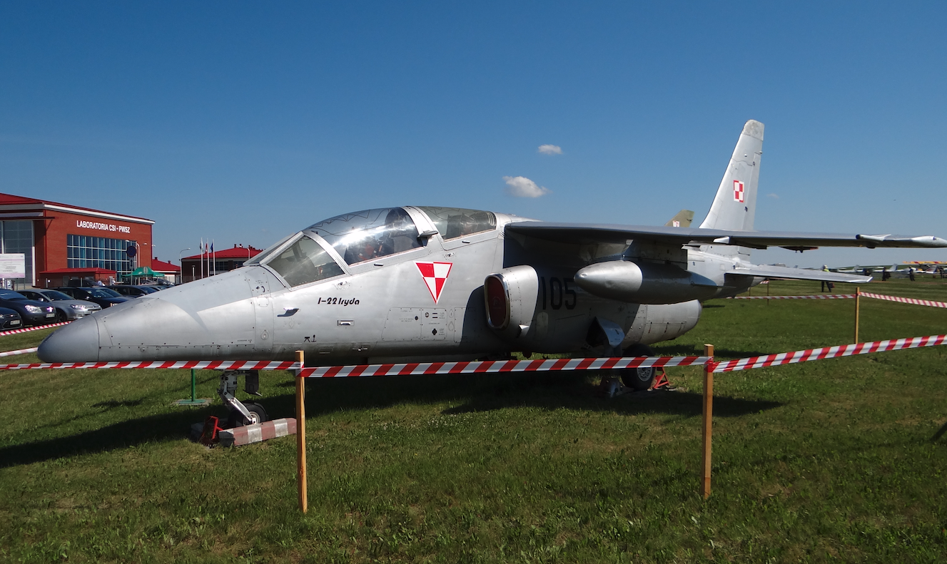 PZL I-22 Iryda nr 1 AN 001-05 nb 105. 2017 year. Photo by Karol Placha Hetman