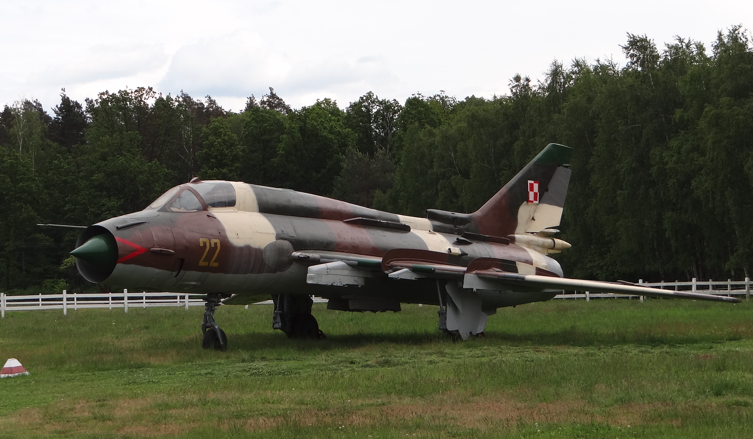 Su-22 nb 22. 2021 year. Photo by Karol Placha Hetman