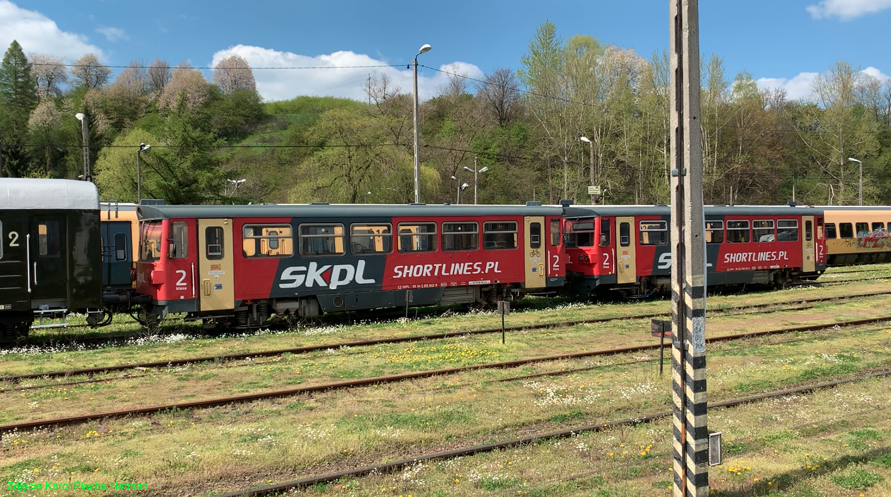 ČSD railcars type M152.0 series 810. 2023 year. Photo by Karol Placha Hetman