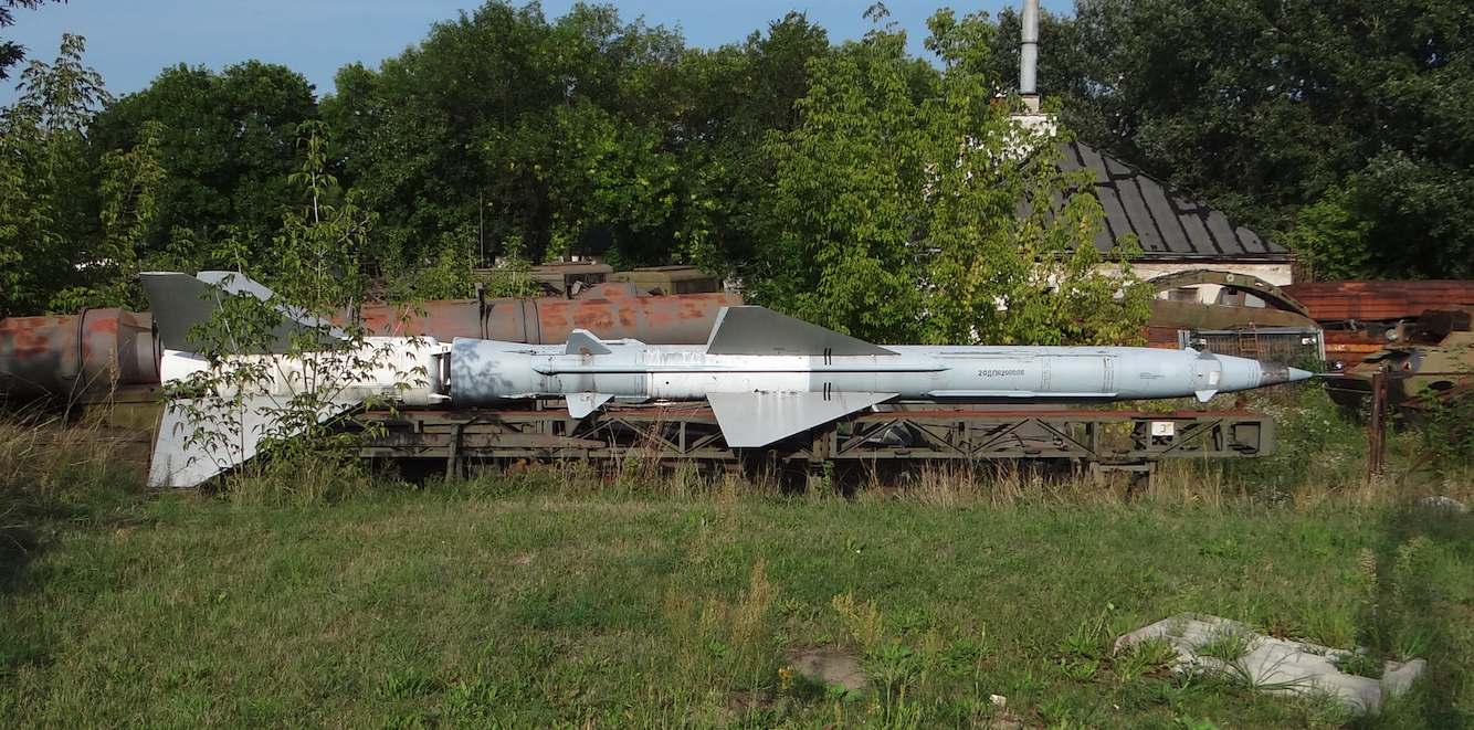 W-750 missile of the S-75 system. 2012 year. Photo by Karol Placha Hetman