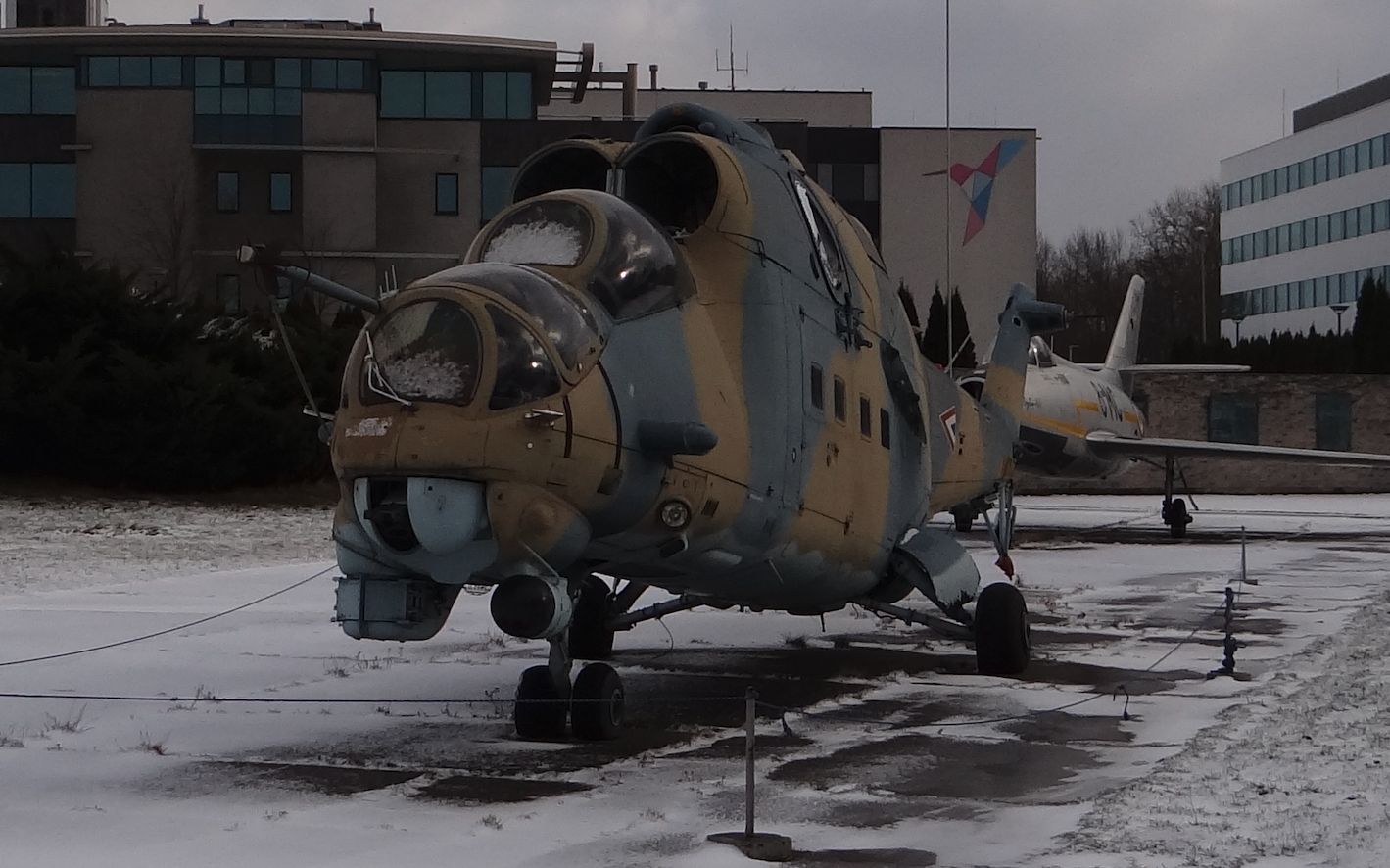 Węgierski Michaił Mil Mi-24 nb 171. 2022 rok. Zdjęcie Karol Placha Hetman