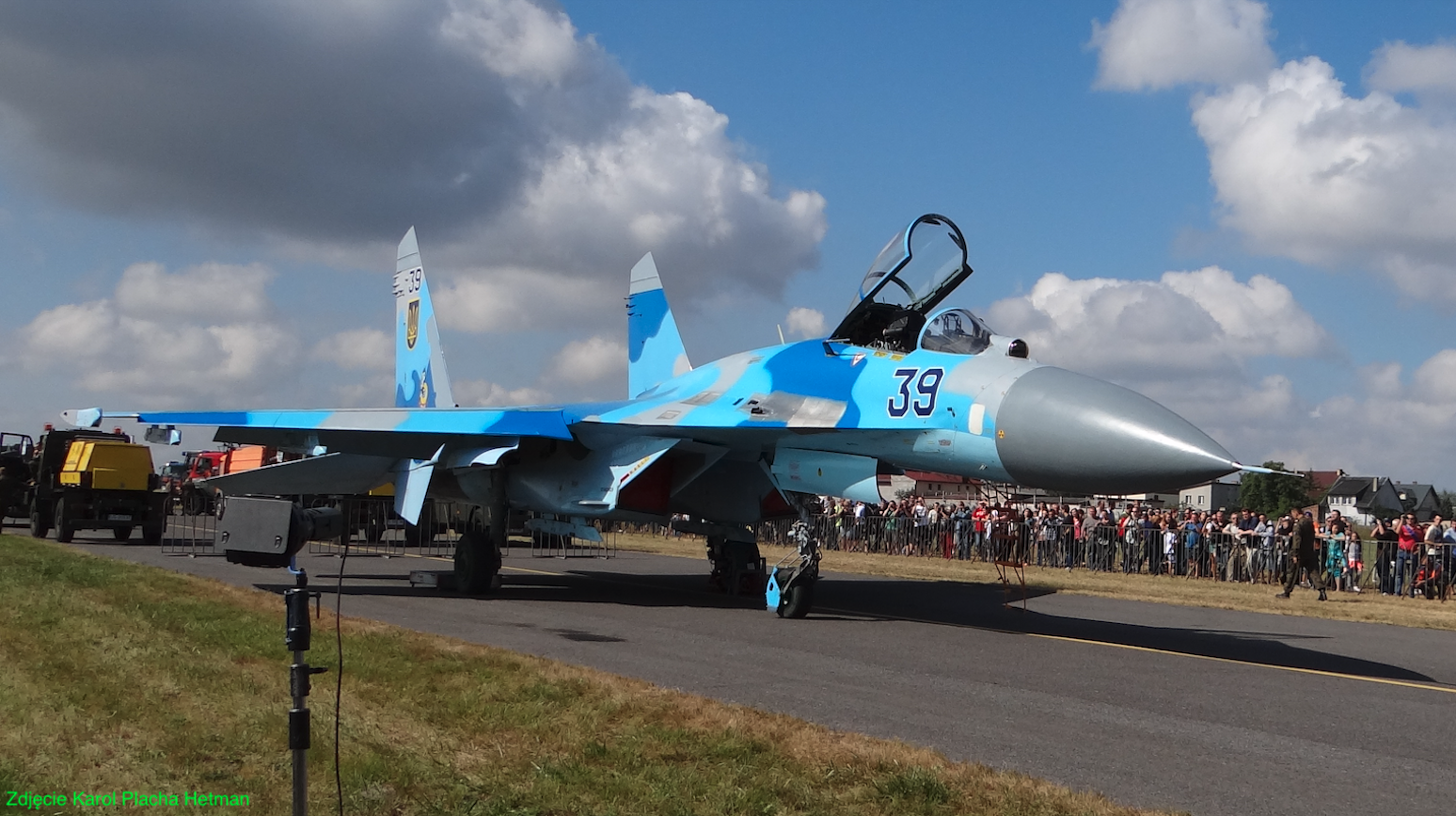 Su-27 nb 39 Ukraine. 2011 year. Photo by Karol Placha Hetman