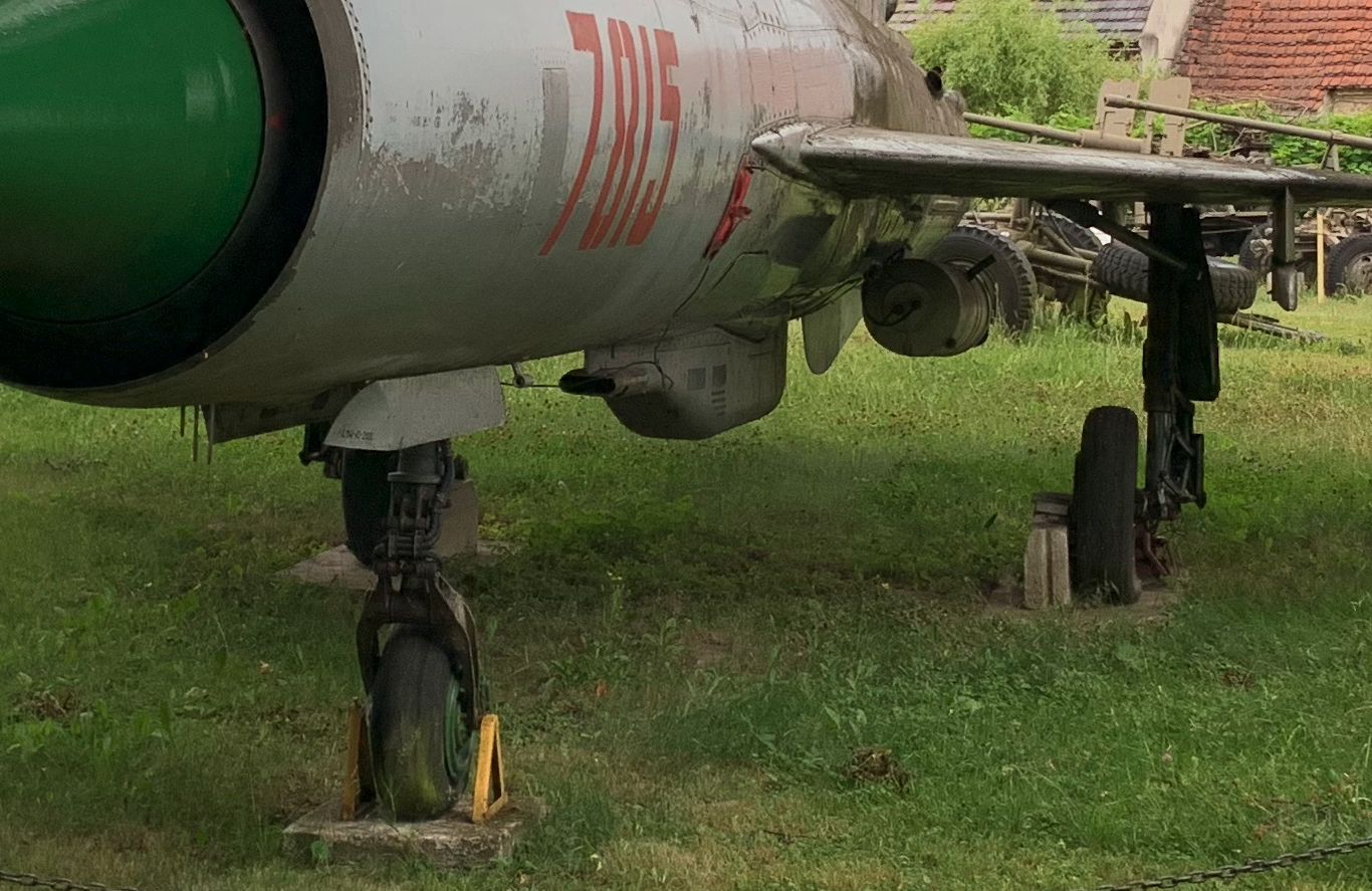 MiG-21 PFM nb 7815. 2022 rok. Zdjęcie Karol Placha Hetman