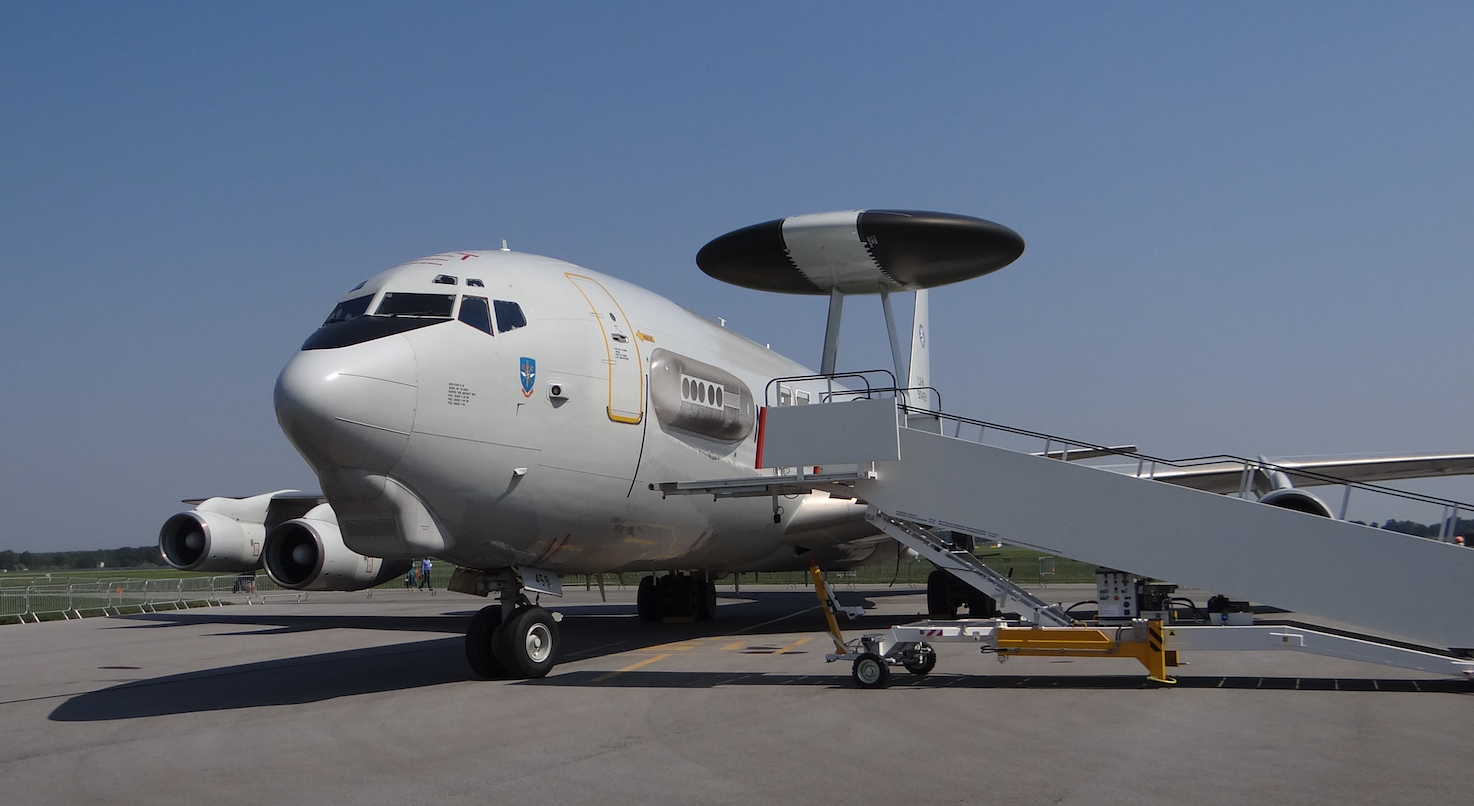 Boeing E-3A Sentry nb LX-N 90 459. Dęblin 2018. Photo by Karol Placha Hetman