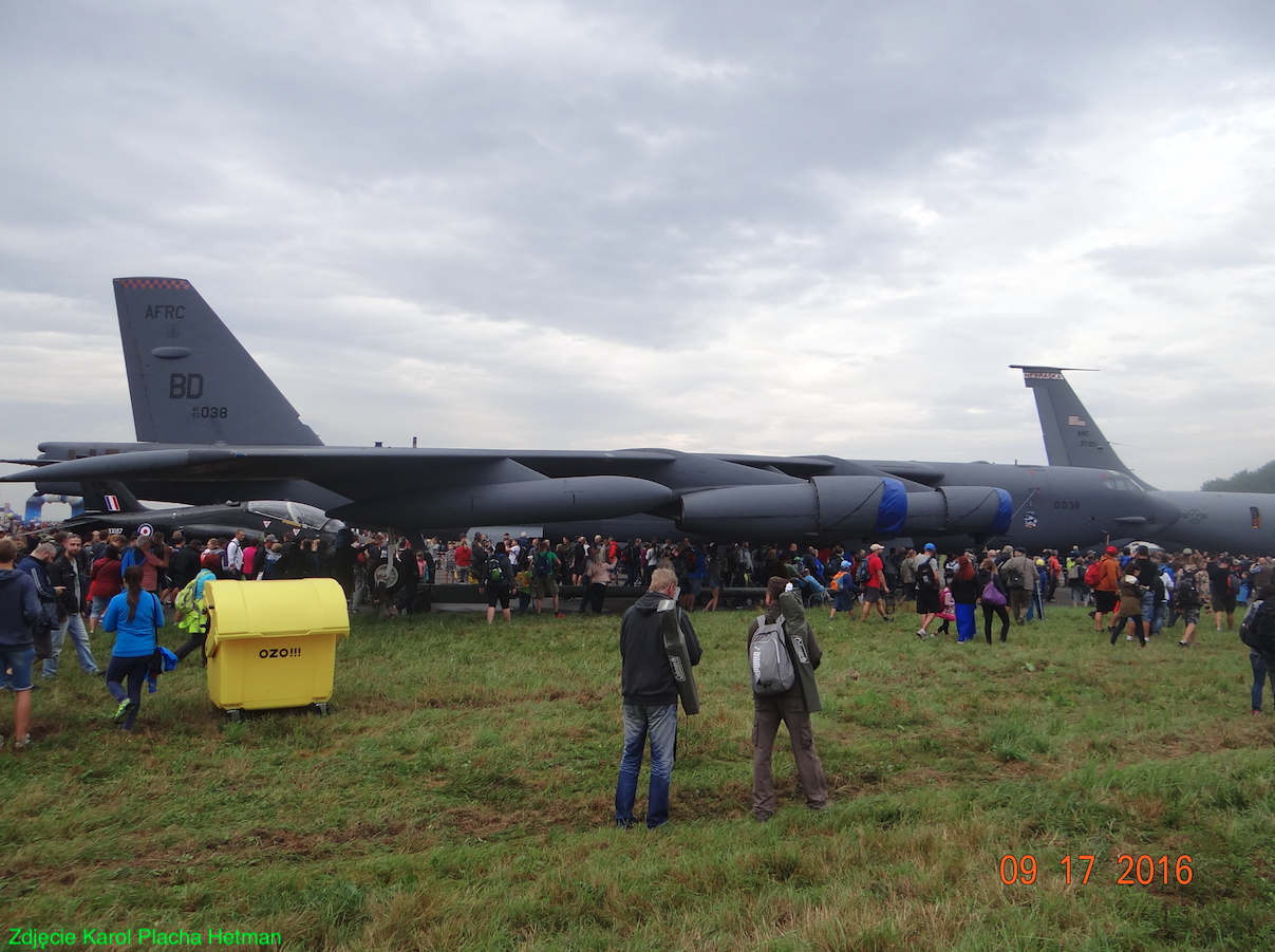 Boeing B-52. 2016 rok. Zdjęcie Karol Placha Hetman
