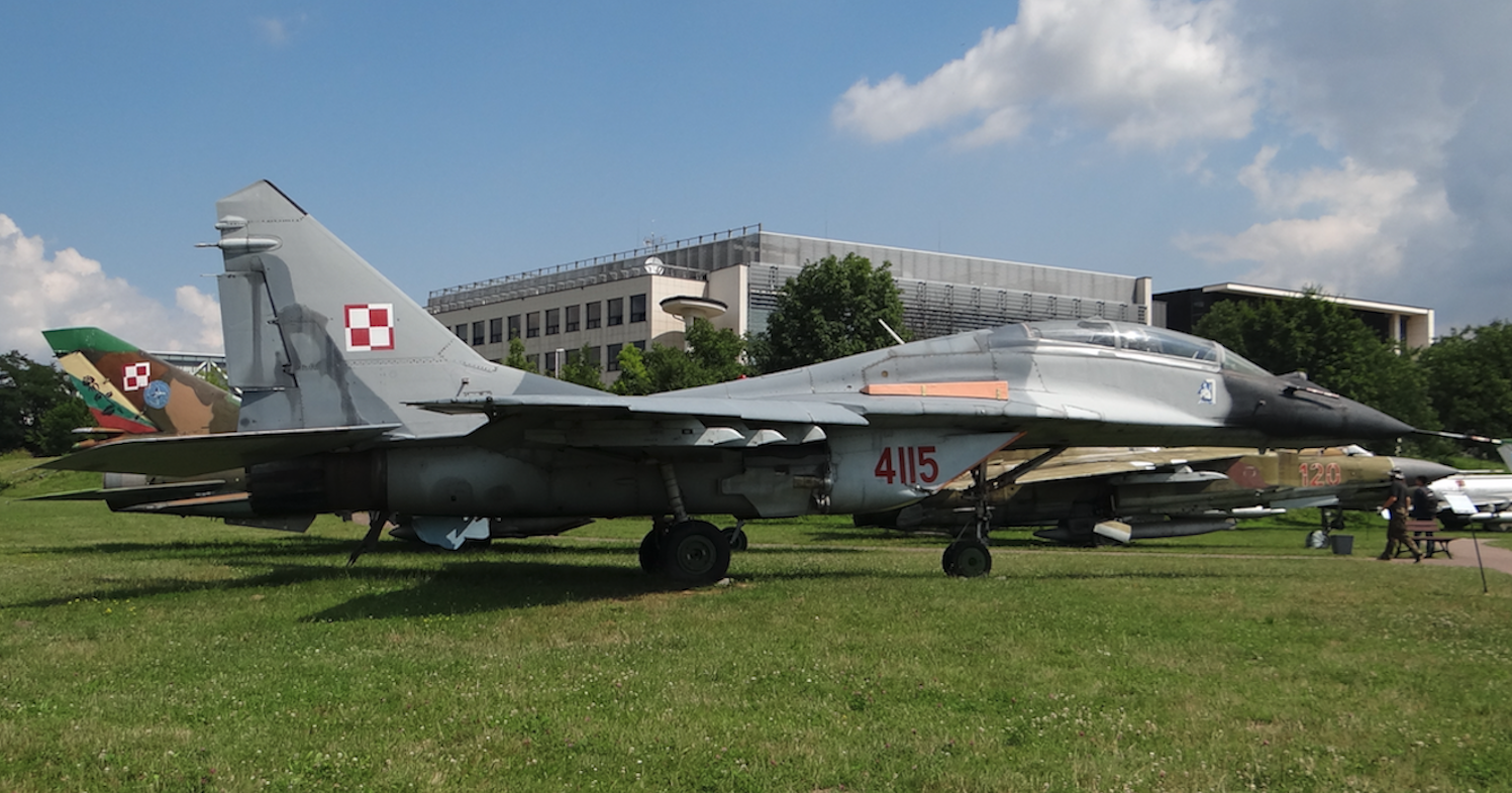 MiG-29 UB nb 4115. 2017 rok. Zdjęcie Karol Placha Hetman