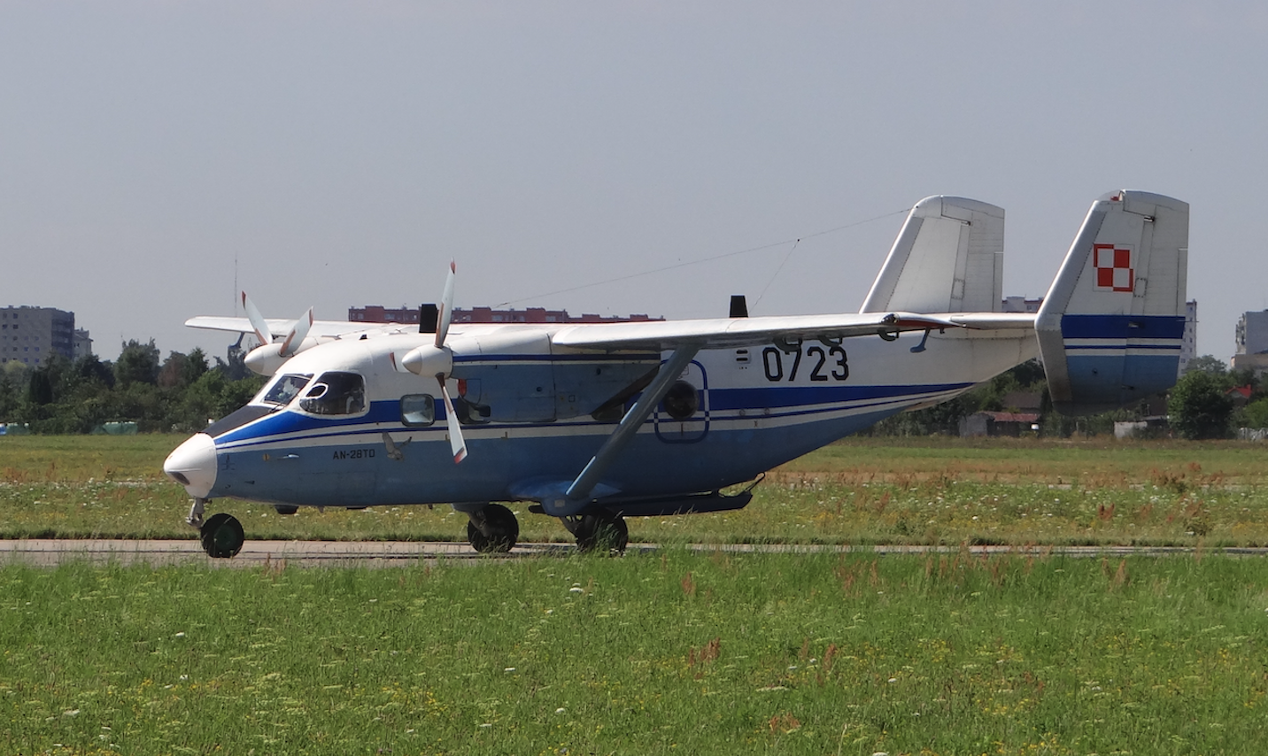 PZL An-28 TD nb 0723. 2014 rok. Zdjęcie Karol Placha Hetman