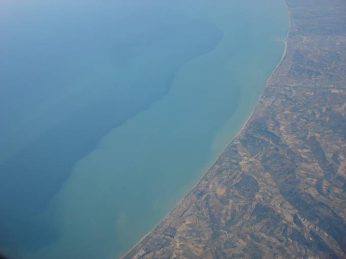 Adriatic Sea. Pescara area. Coast. Time: 15.38.02. 2011 year. Photo by Karol Placha Hetman