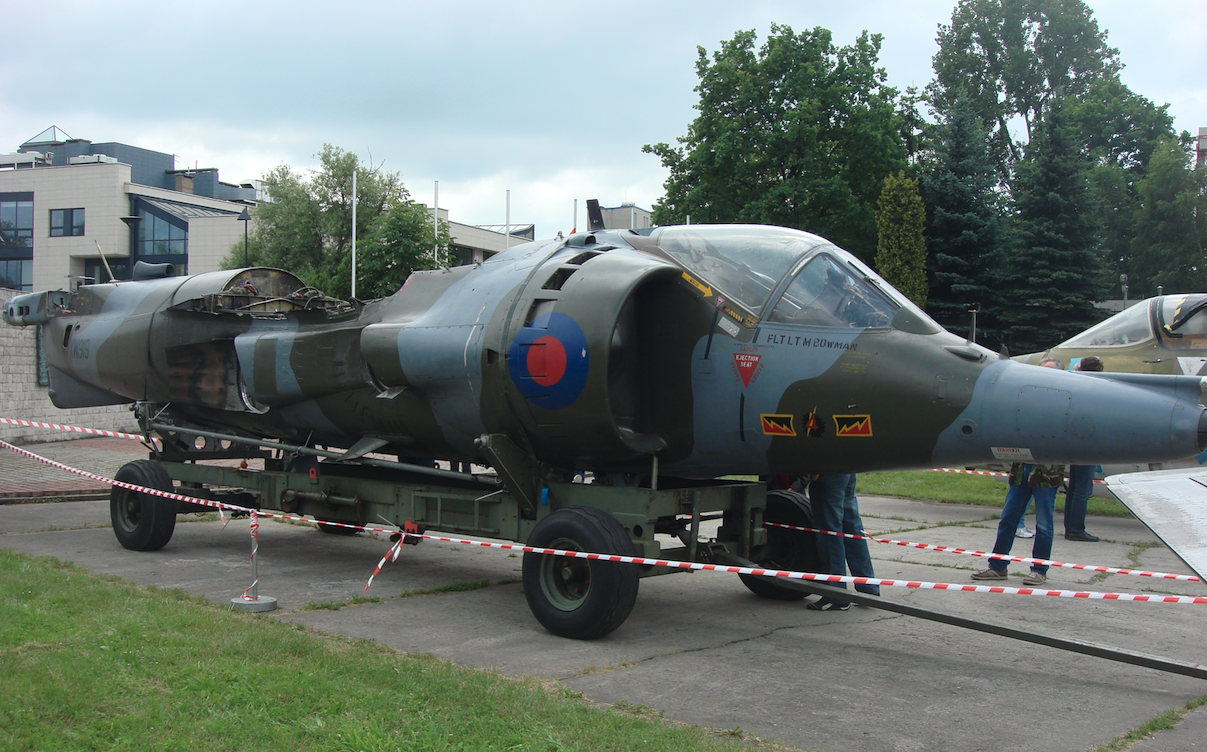 Harrier GR Mk.3 nb XW919. 2010 year. Photo by Karol Placha Hetman