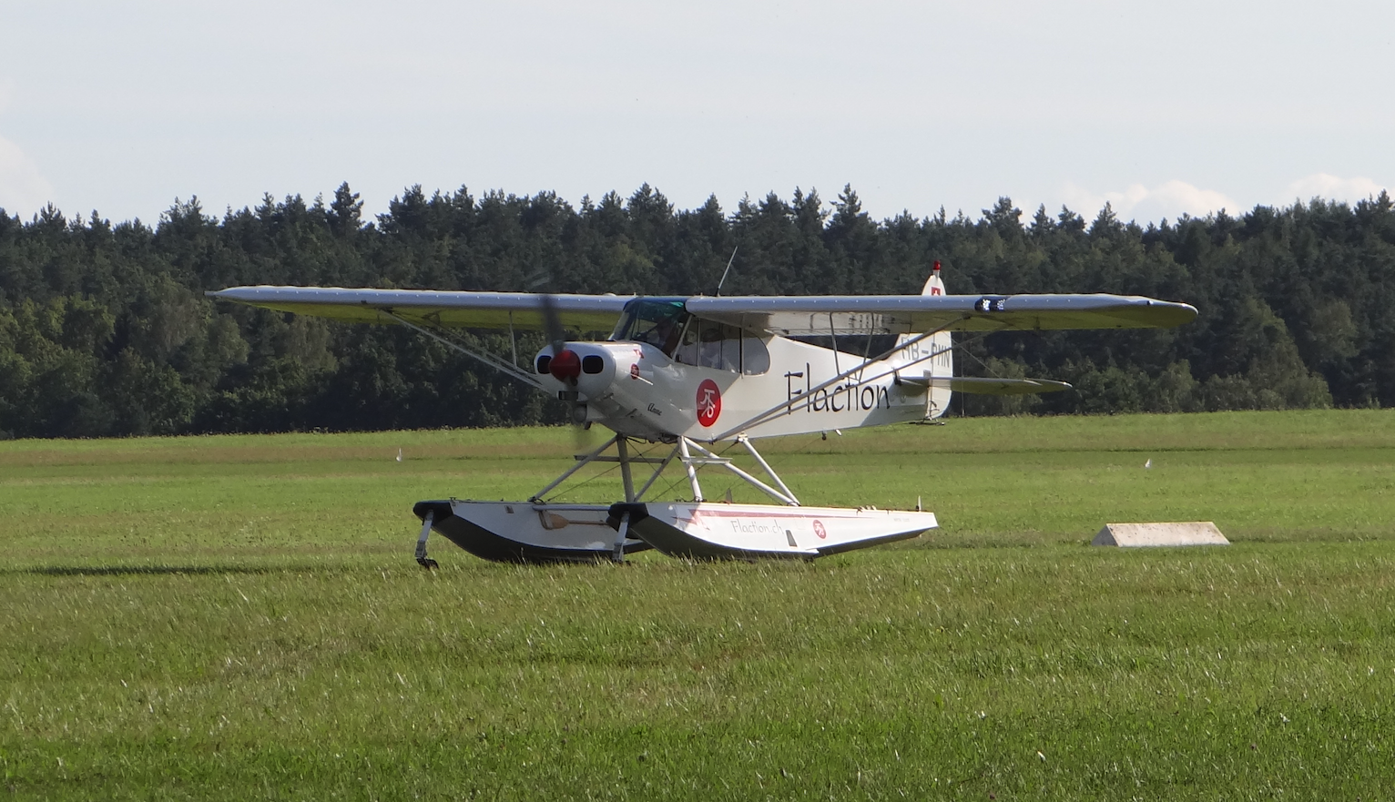 Piper PA-18-150 Super Cub. Mazury Air Show 2018. Zdjęcie Karol Placha Hetman