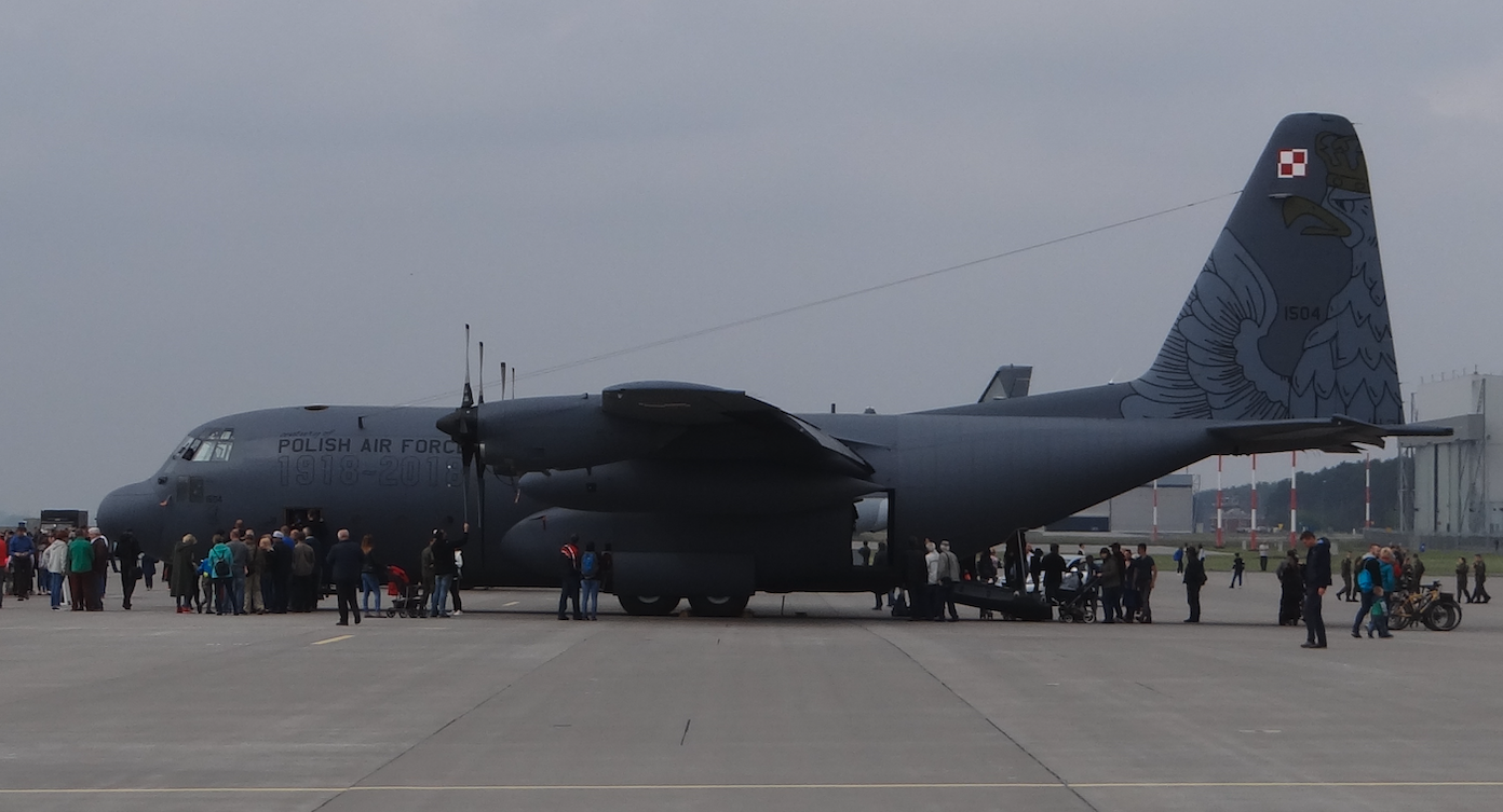 C-130 Hercules nb 1504. 2019 rok. Zdjęcie Karol Placha Hetman