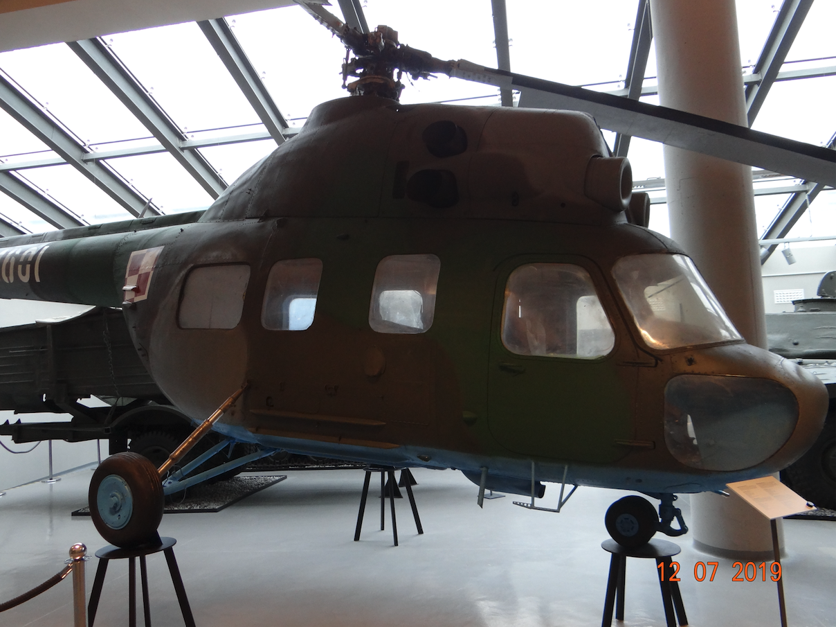 PZL Mi-2 nb 4601. 2019 rok. Zdjęcie Karol Placha Hetman