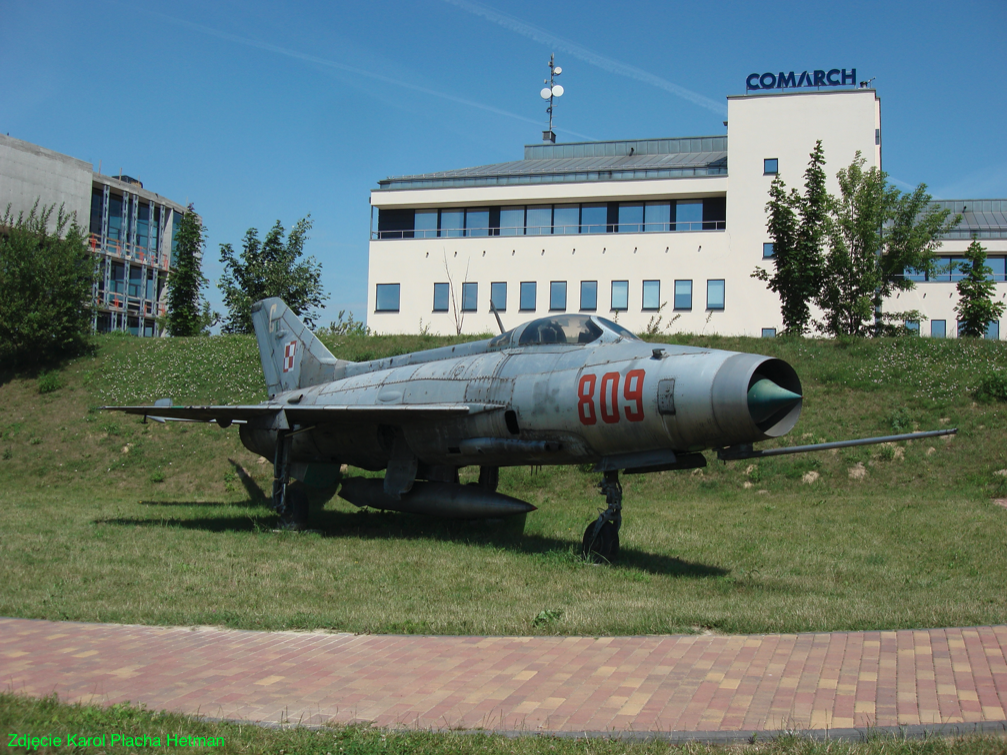 MiG-21 F-13 nb 809. 2007 year. Photo by Karol Placha Hetman