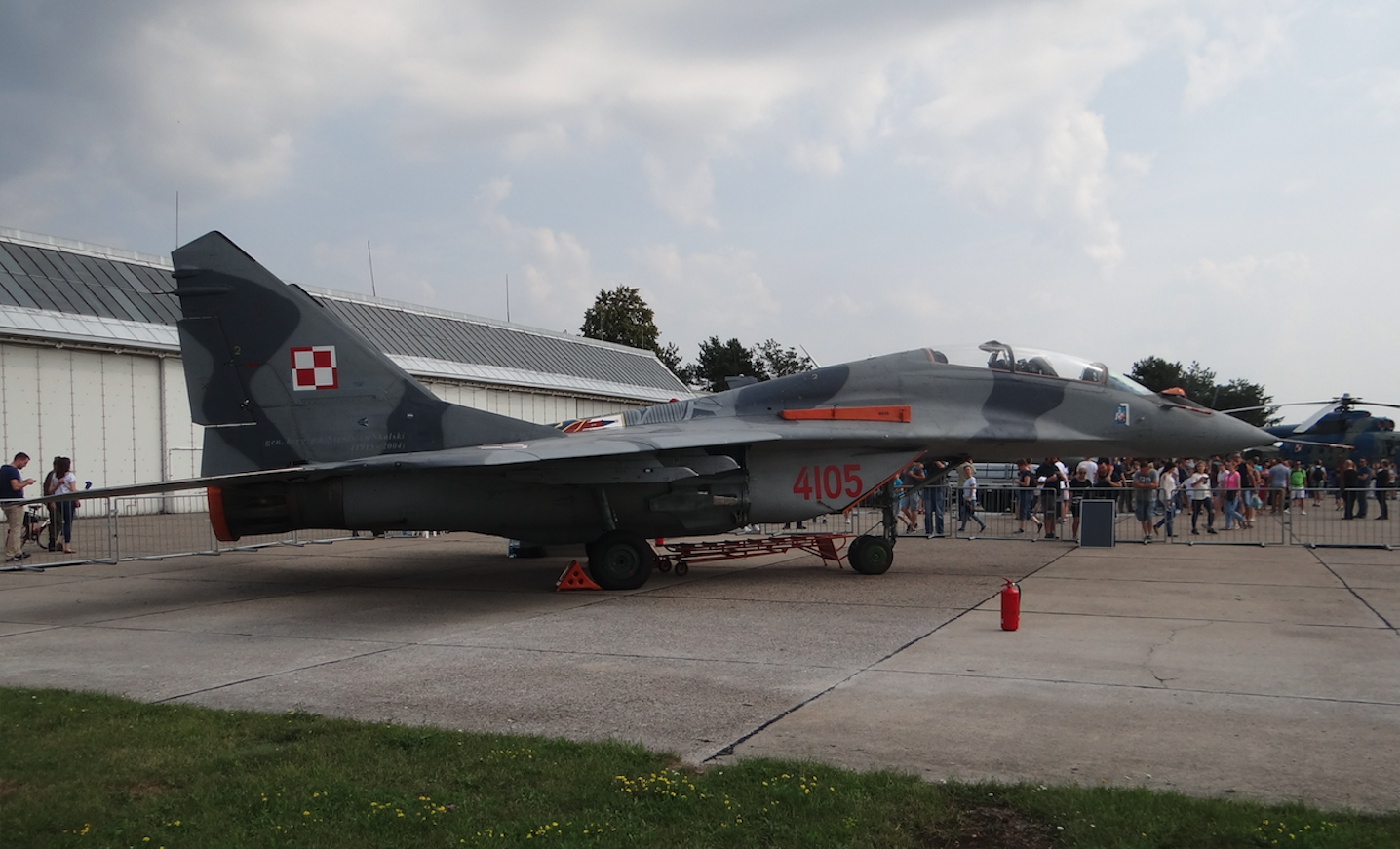 MiG-29 UB nb 4105. 2012 year. Photo by Karol Placha Hetman