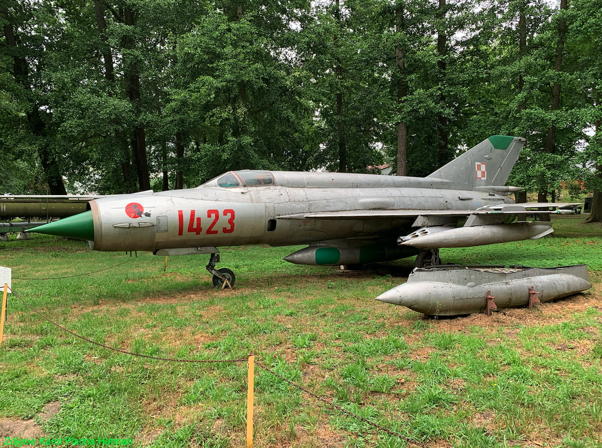 MiG-21 R nb 1423. 2022 rok. Zdjęcie Karol Placha Hetman