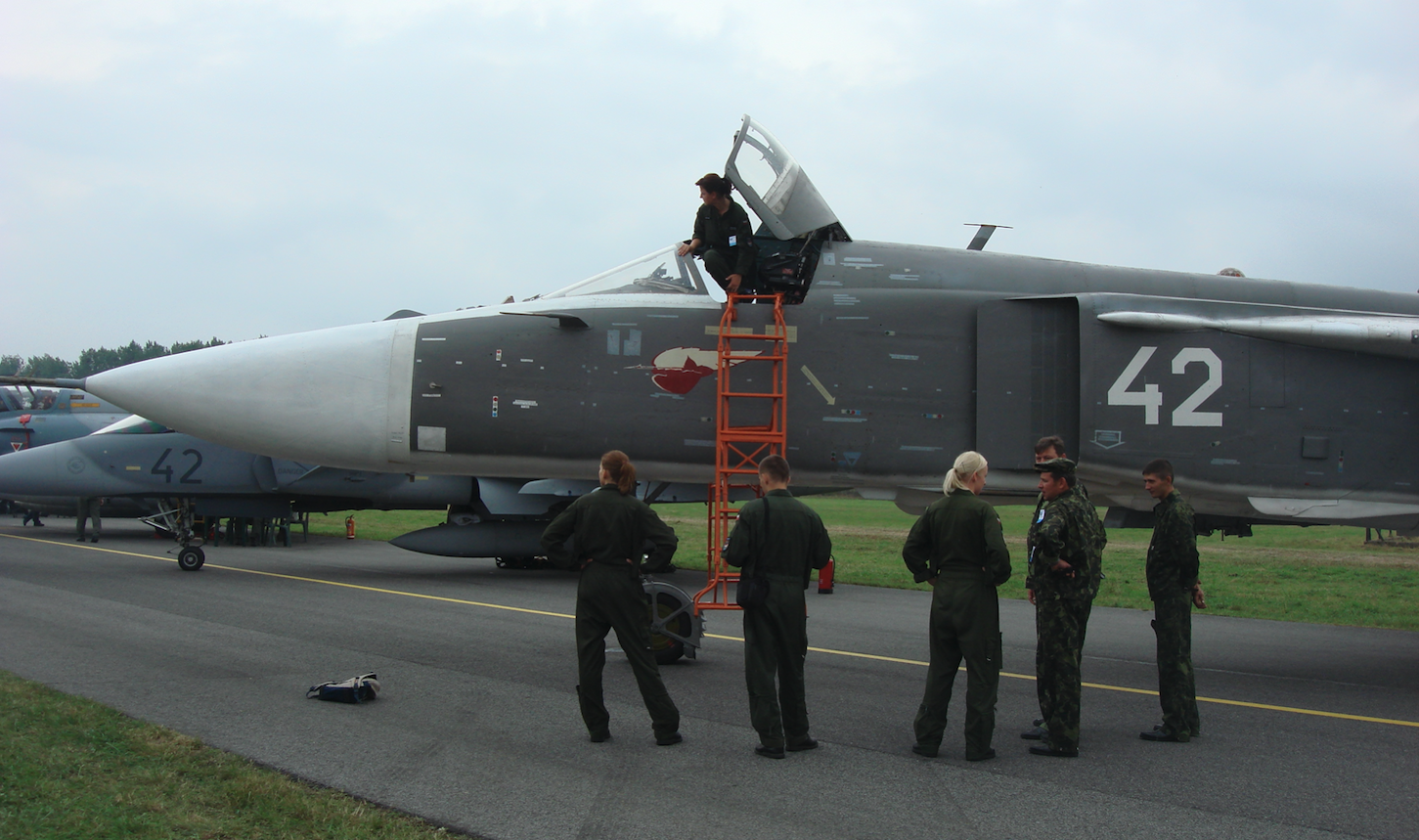 Suchoj Su-24. 2009 rok. Zdjęcie Karol Placha Hetman