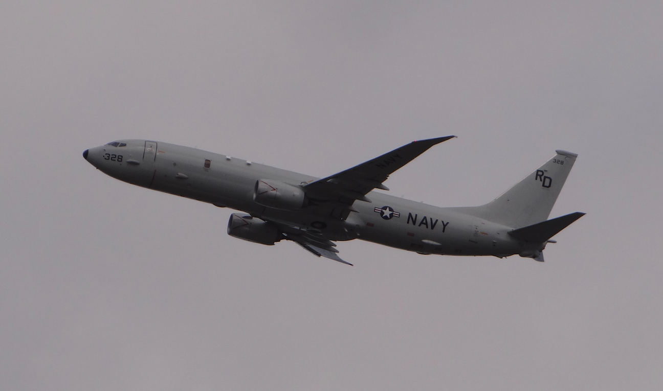 Boeing P-8 Poseidon. 2020 year. Photo by Karol Placha Hetman