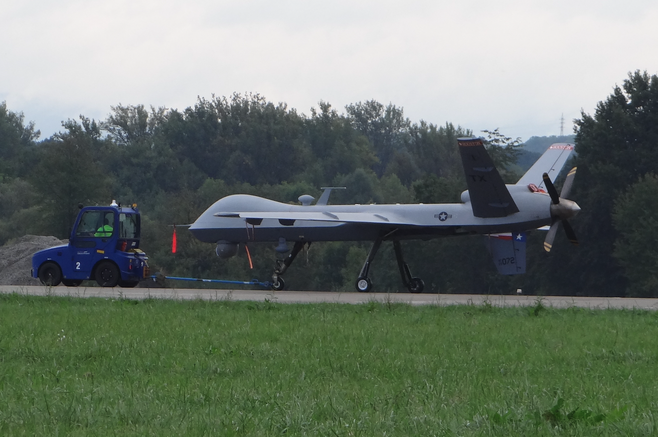 MQ-9 Reaper. 2021 year. Photo by Karol Placha Hetman