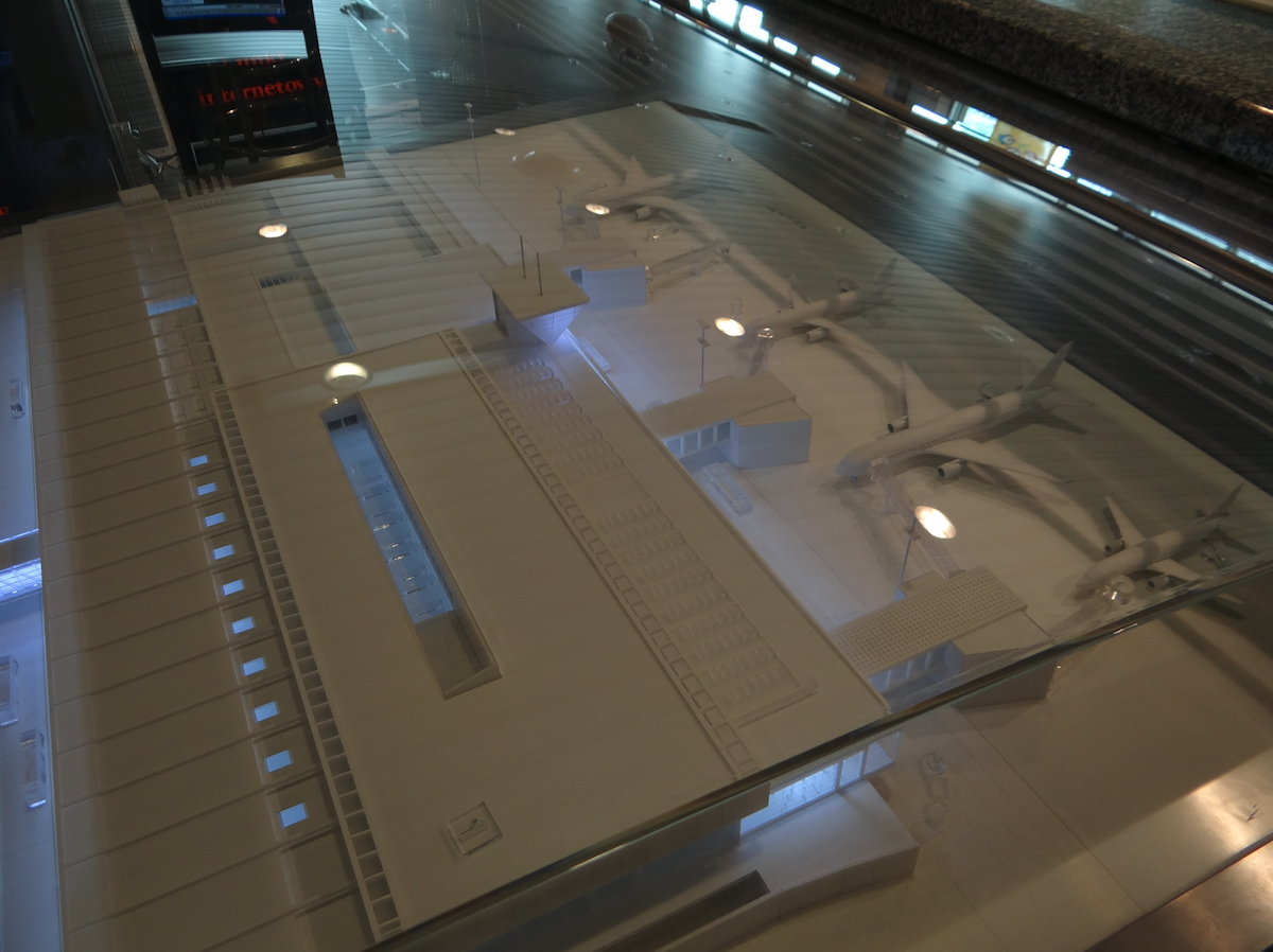 Model of the expanded terminal no. 1. 2012 year. Photo by Karol Placha Hetman