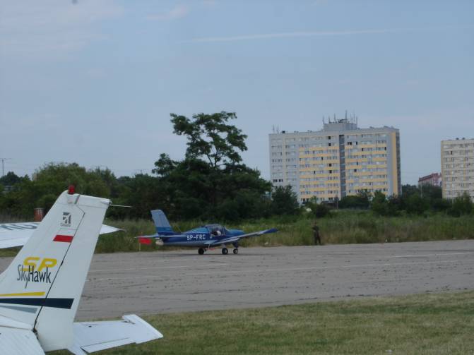 Samoloty na DS. w Czyżynach. 2008r.